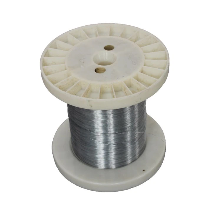 Filo d'acciaio zincato per scourer a rete